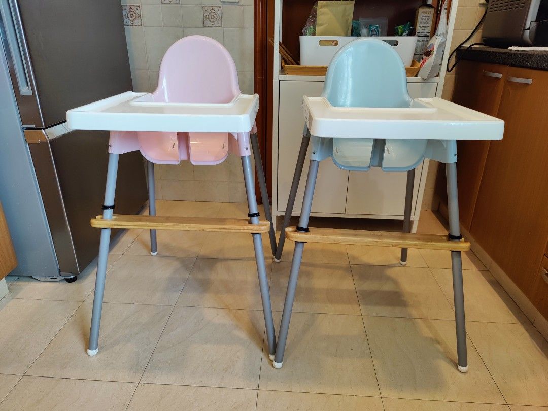 High chair Bamboo Footrest (for Ikea Antilop Highchairs), Babies & Kids