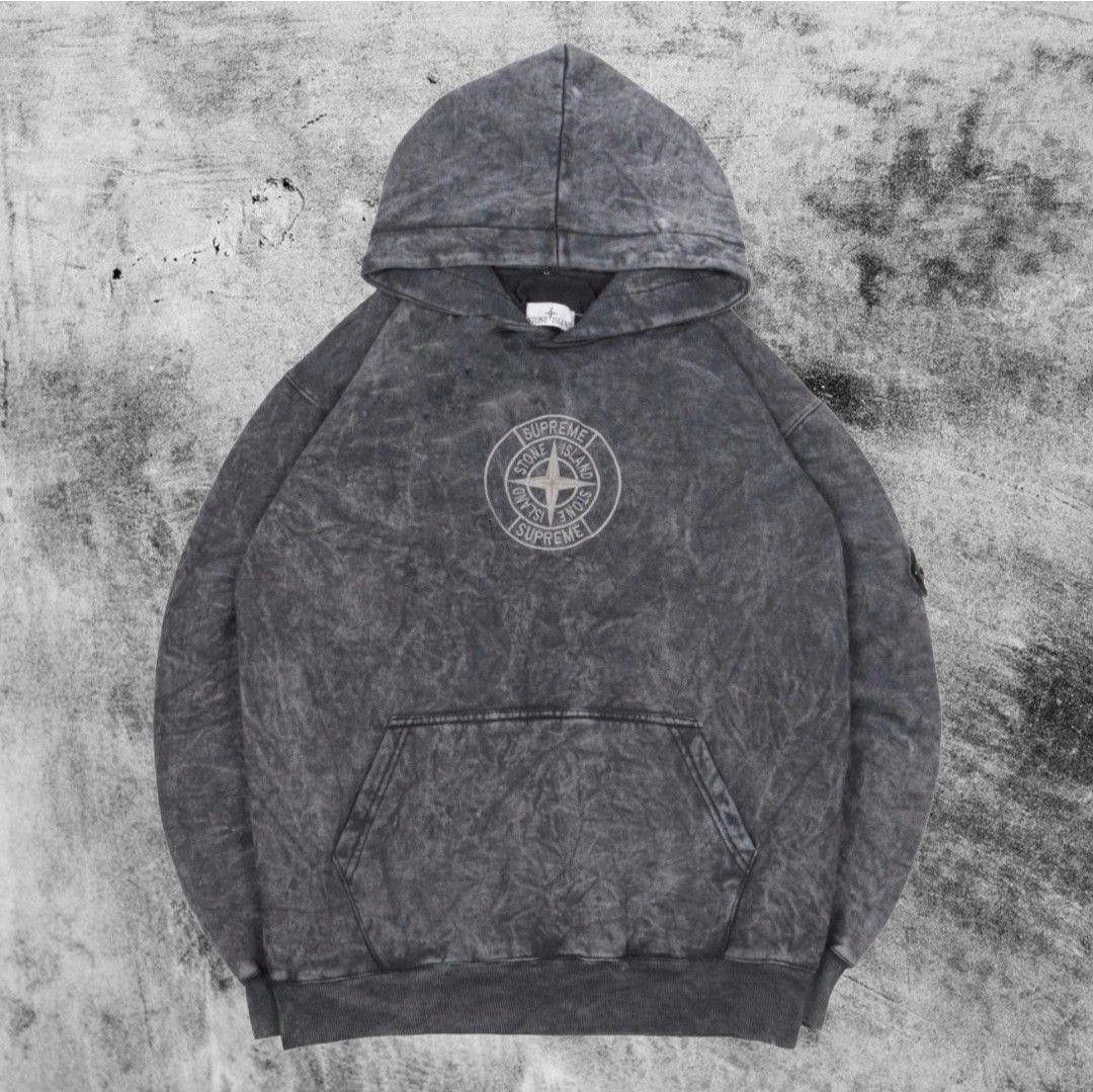 Hoodie stone deals island x supreme