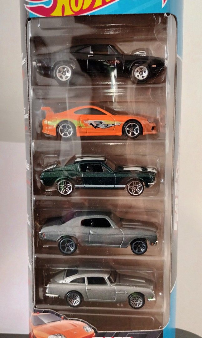 Hotwheels Hot wheels FF Fast & Furious 5 packs, 興趣及遊戲, 玩具