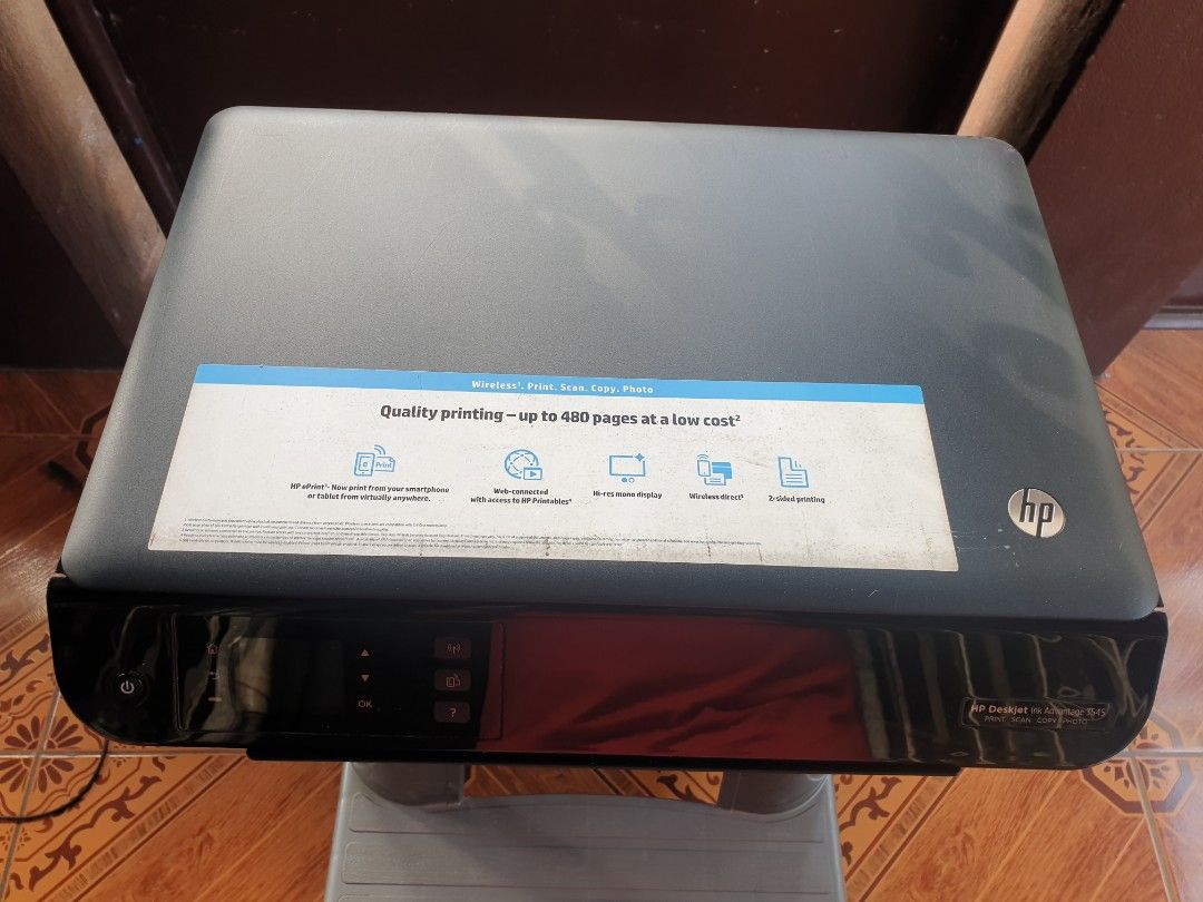 HP Deskjet 3545 with box, Computers & Tech, Printers, Scanners ...