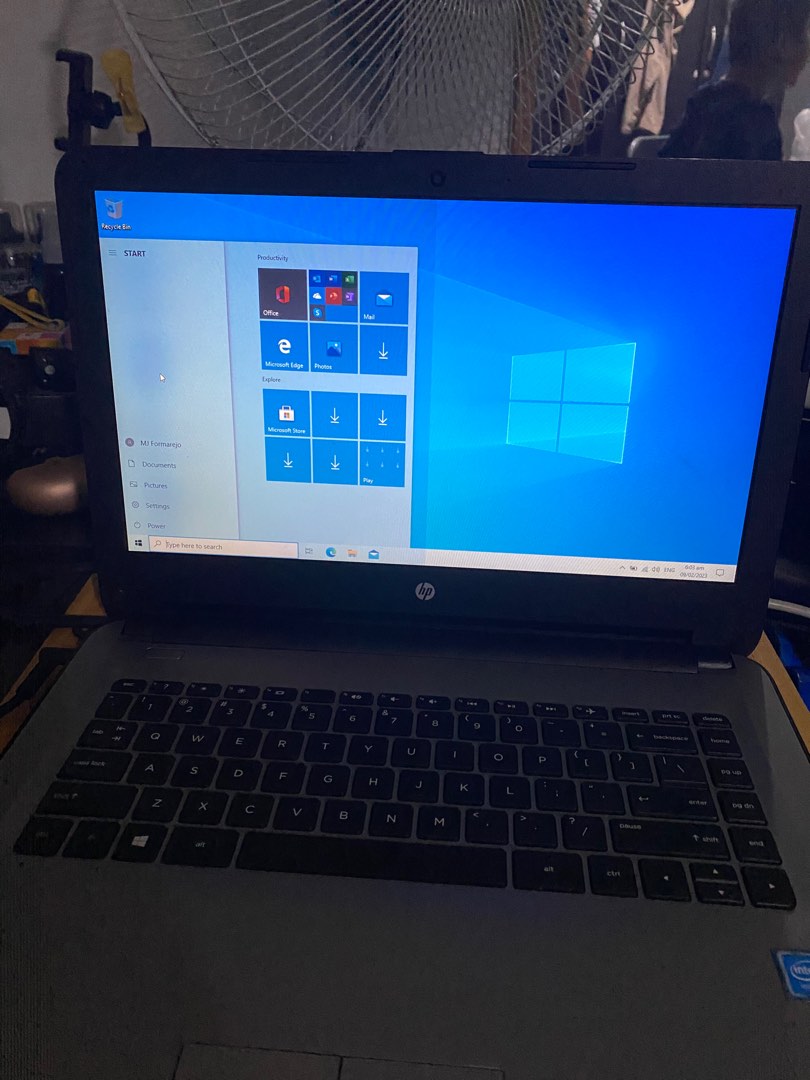 HP Notebook Laptop Intel Windows 10 with Issue, Computers & Tech, Laptops & Notebooks on Carousell