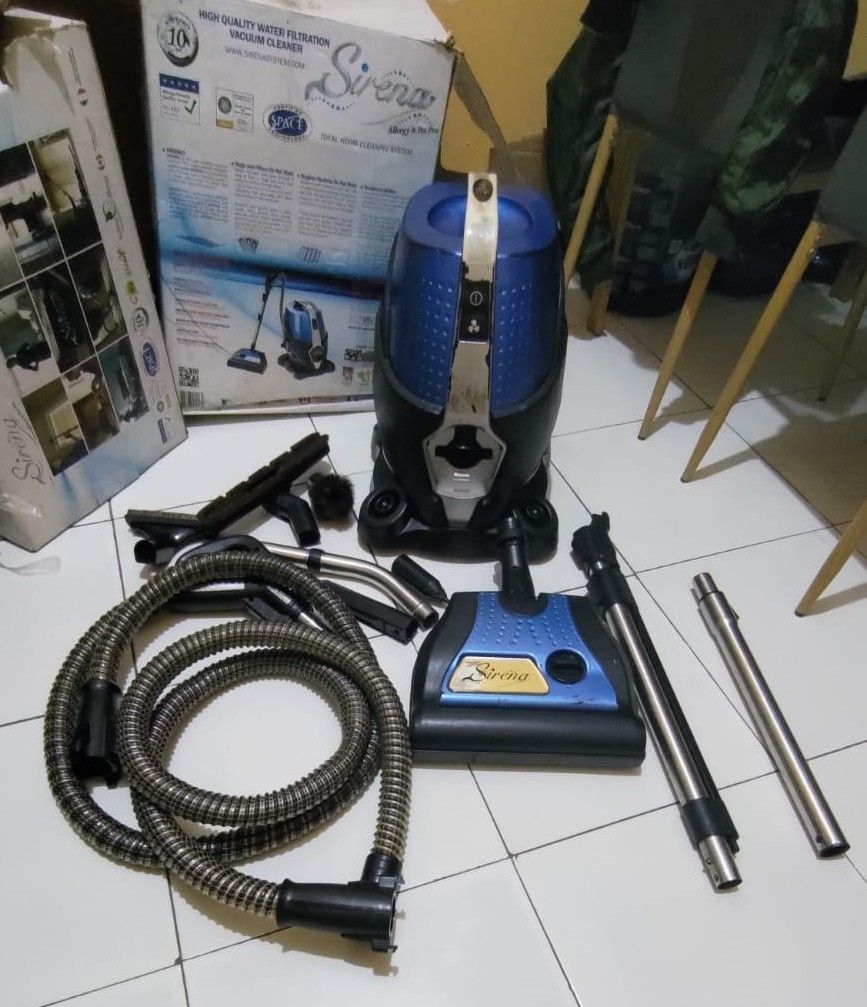 Hydro Vacuum Cleaner Sirena, Perabotan Rumah di Carousell