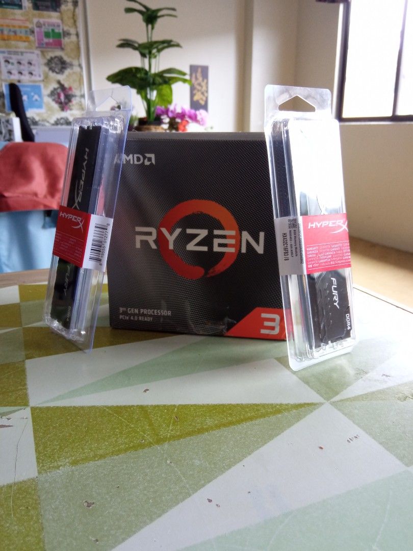 HyperX Fury 8gb 3200mhz RAM, Computers & Tech, Desktops on Carousell