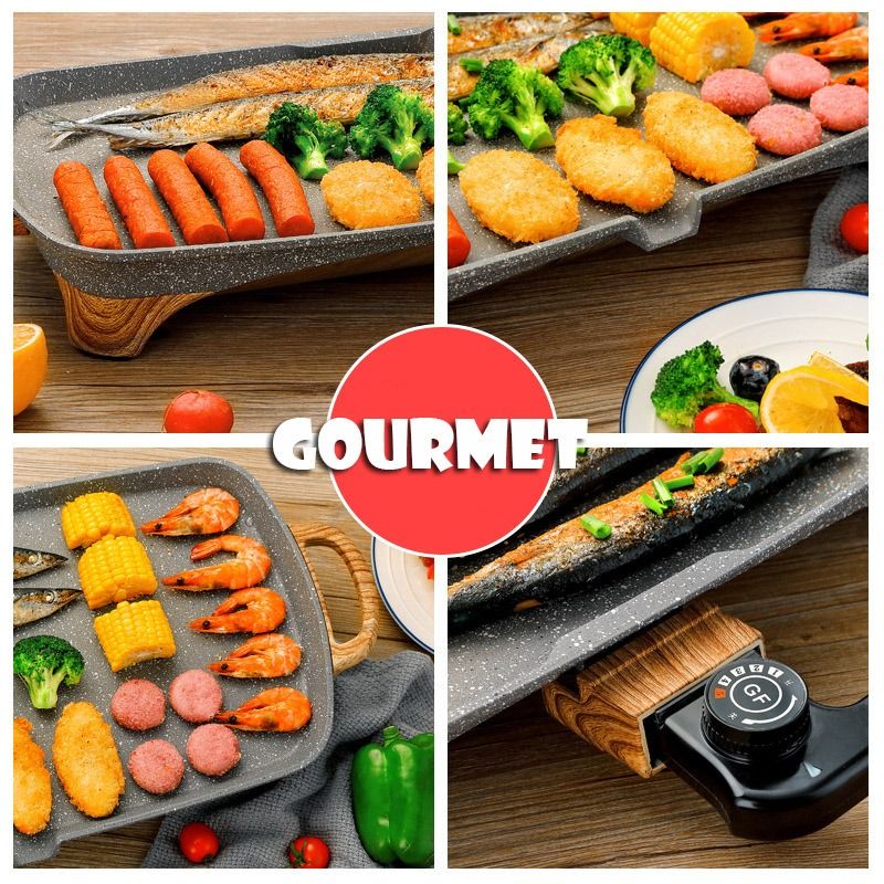 [iDS] Premium Korean Electric BBQ Grill Plate Hotplate Smokeless Non