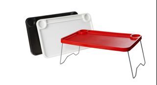 Ikea Breakfast/Laptop Foldable Tray - Red/Purple Colour
