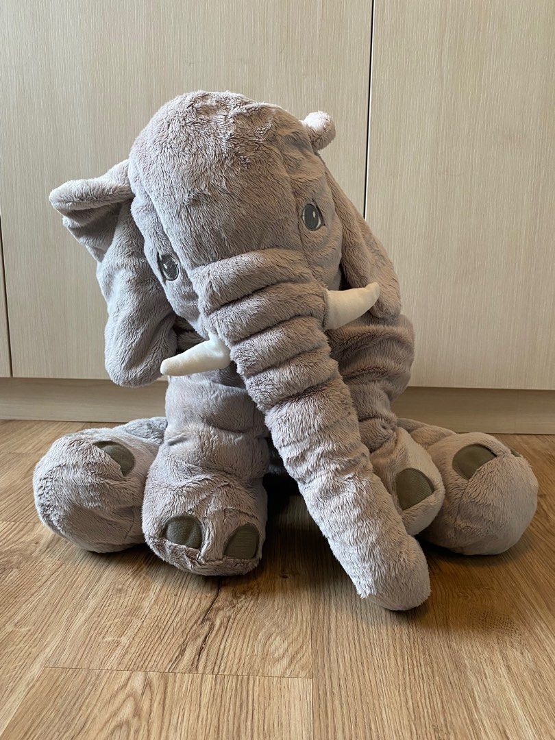 Ikea Elephant Soft Toy Hobbies Toys Toys Games on Carousell
