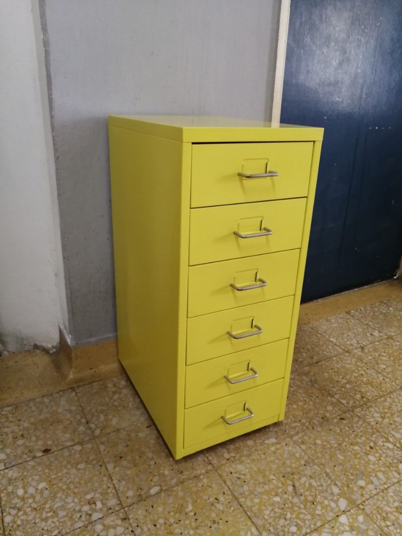 Ikea yellow discount drawers