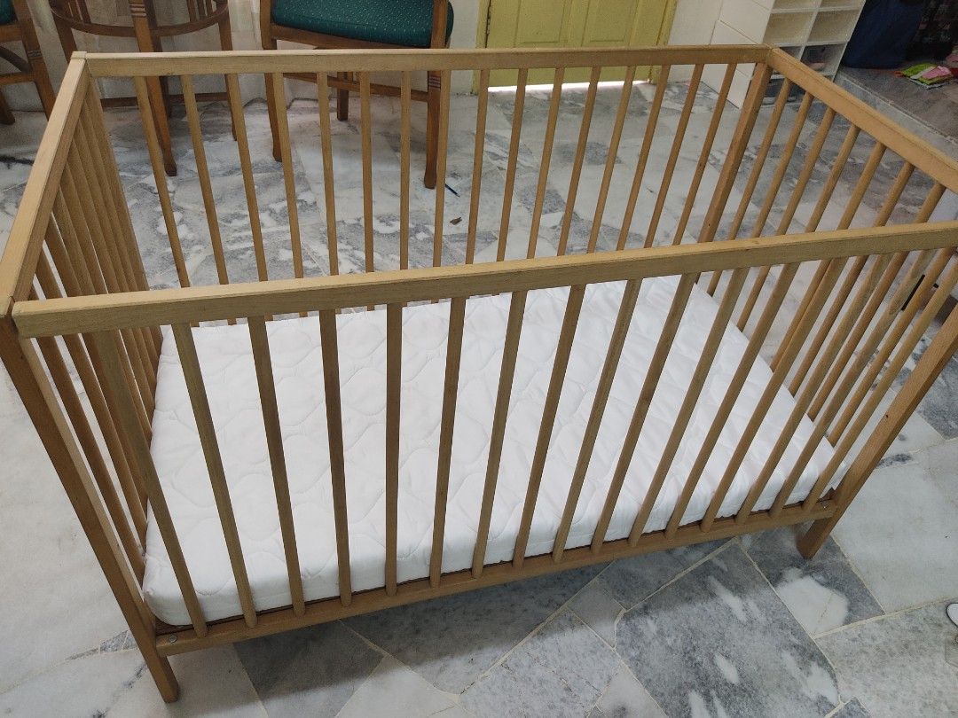 IKEA "Sniglar" Baby Cot, Babies & Kids, Baby Nursery & Kids Furniture