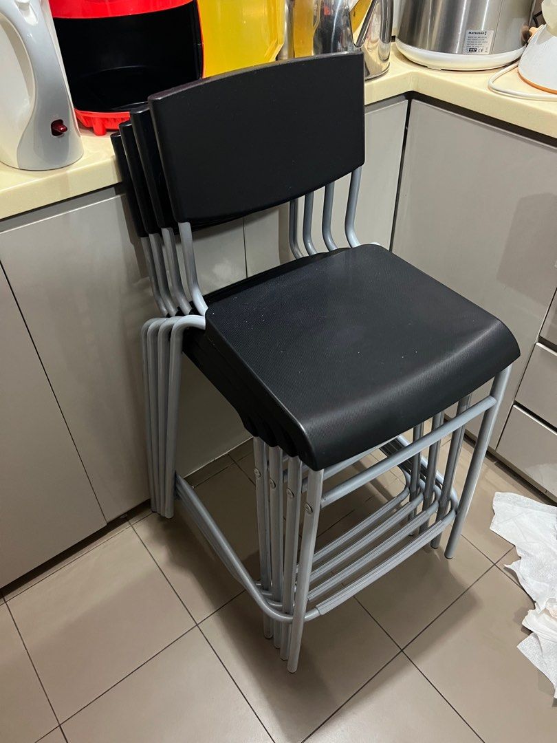 Ikea STIG bar chair, Furniture & Home Living, Furniture, Chairs on