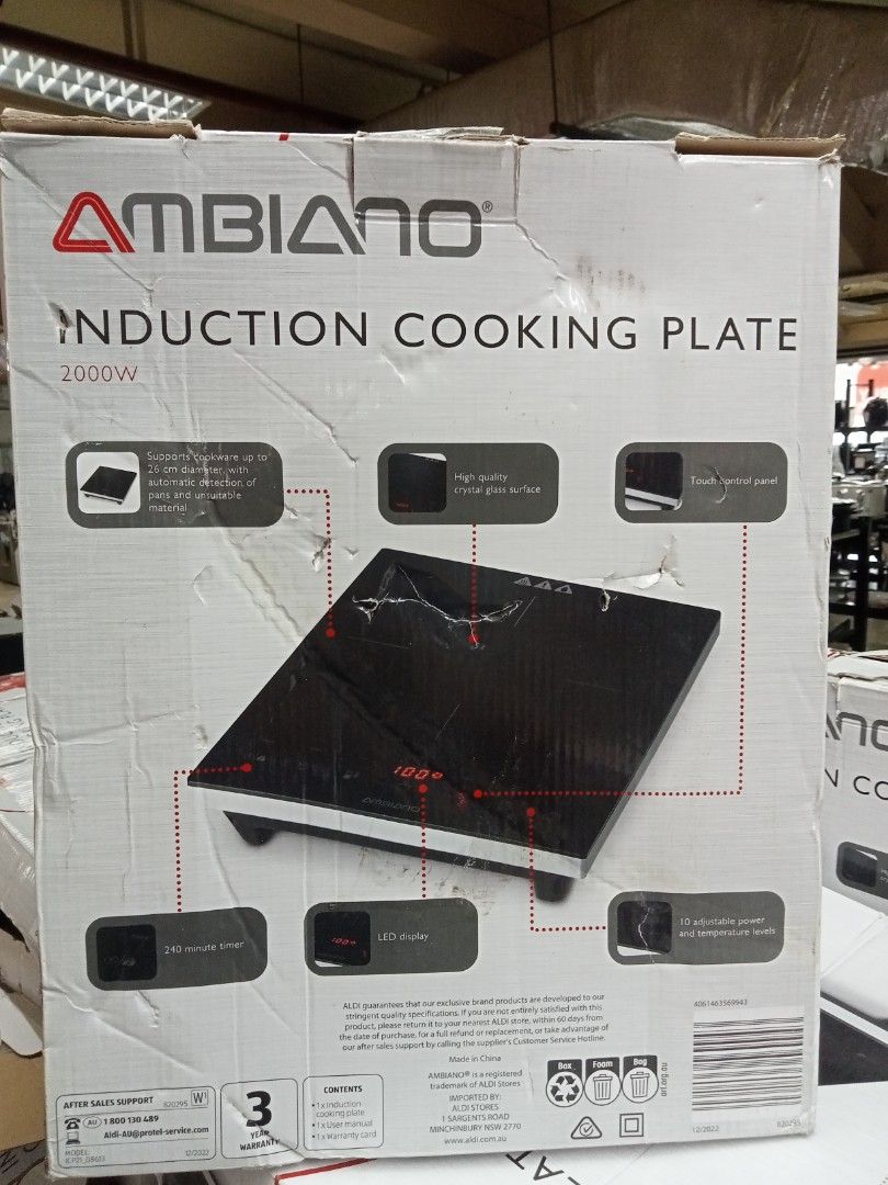 Induction Cooking Plate, TV & Home Appliances, Kitchen Appliances