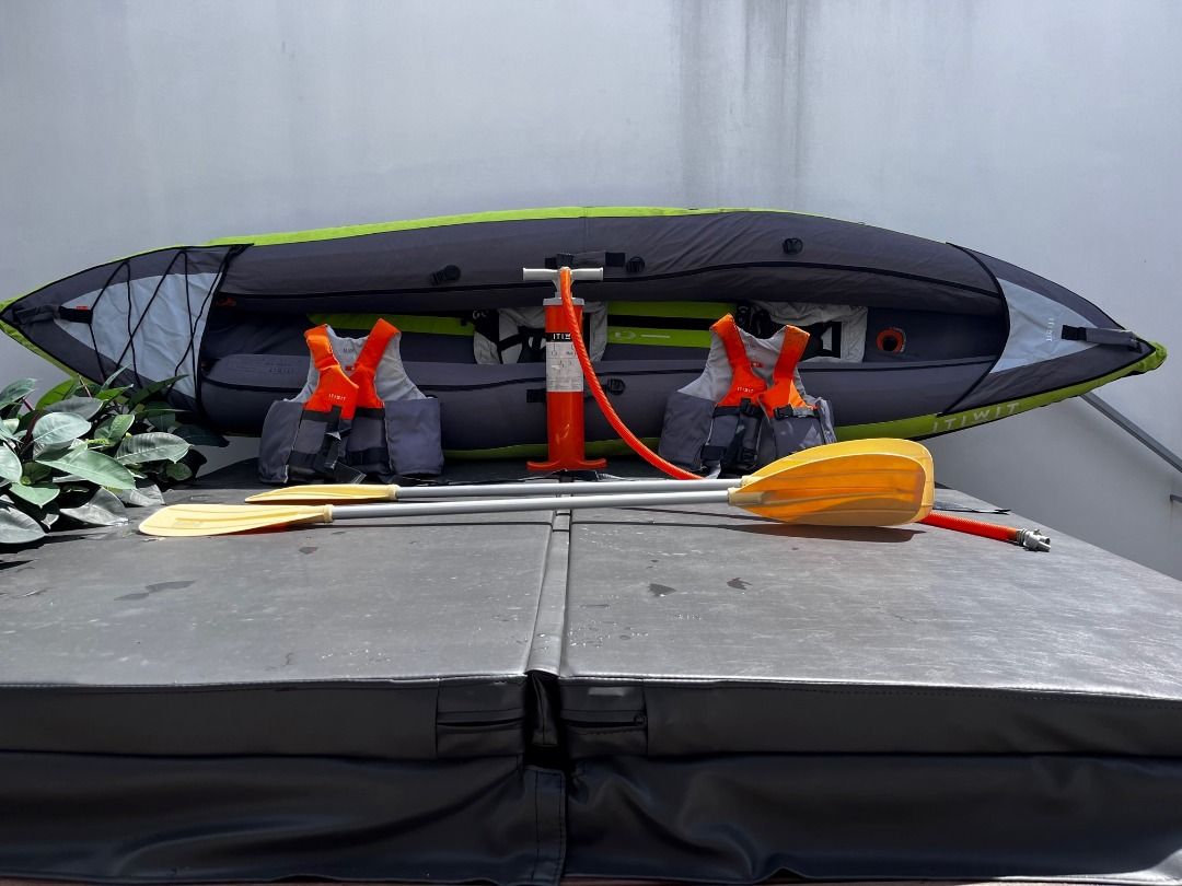 Inflatable Canoe, Sports Equipment, Other Sports Equipment and Supplies ...
