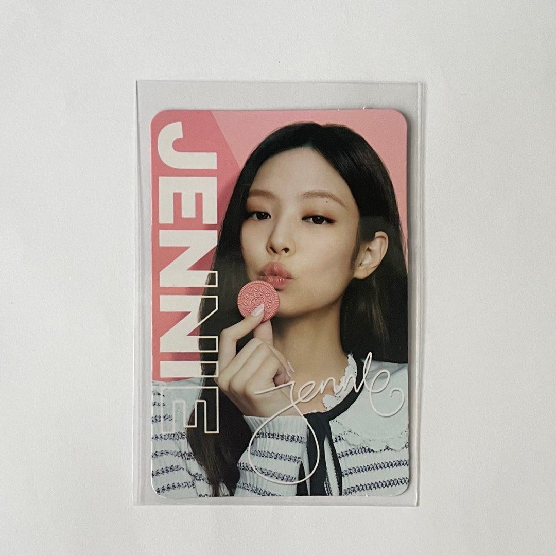 Oreo Blackpink Photocard, Hobbies & Toys, Memorabilia & Collectibles,  K-Wave on Carousell