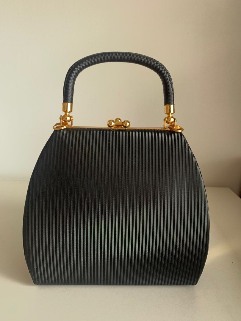 Vintage Jade Duck Genuine Leather Handbag