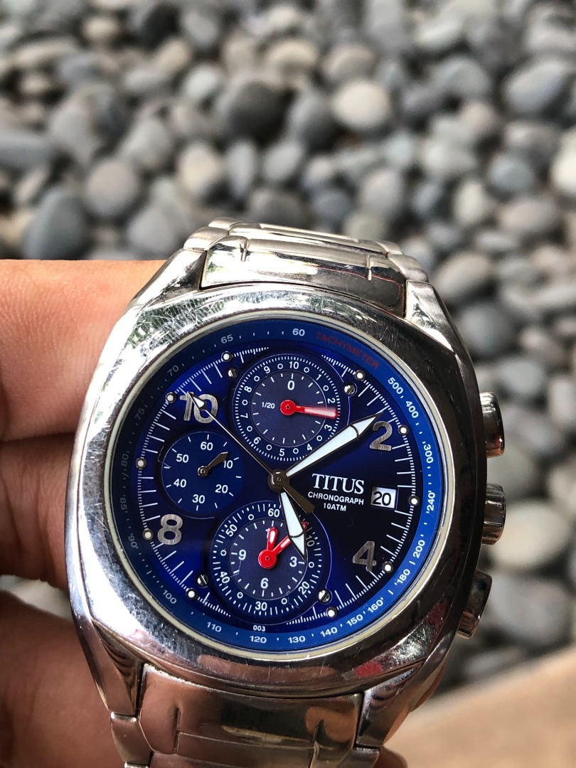 Jam tangan titus chronograph 2025