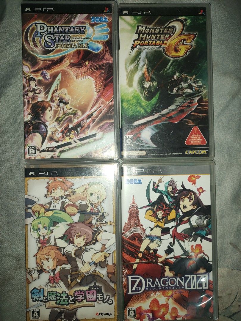 Japanese shop psp game