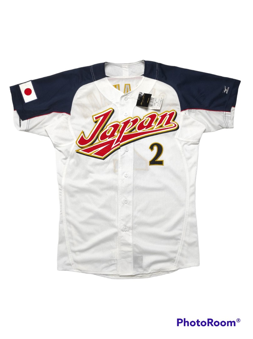 Japan Baseball Jersey Original Mizuno, Fesyen Pria, Pakaian
