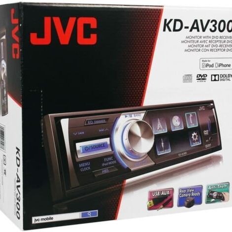 JVC KD-AV300, Car Parts & Accessories, Audio, Video, Alarm and other ...
