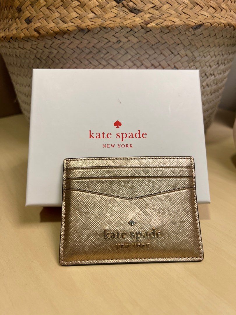 Kate Spade Card Holder Rose Gold