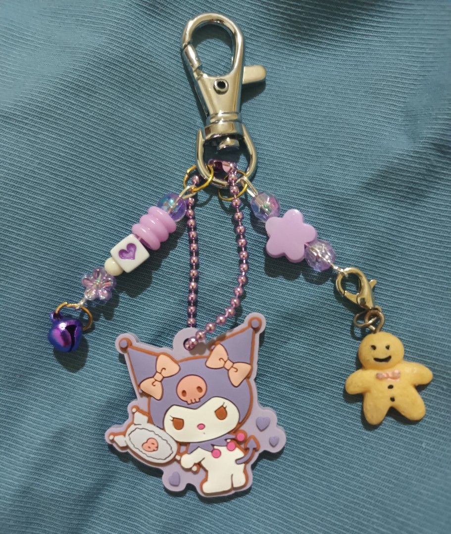 Kuromi Keychain, Hobbies & Toys, Toys & Games on Carousell