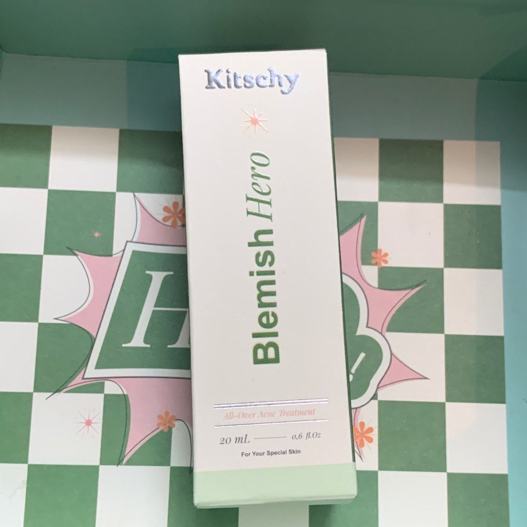 Kitschy Blemish Hero Acne Treatment Serum, Kesehatan & Kecantikan