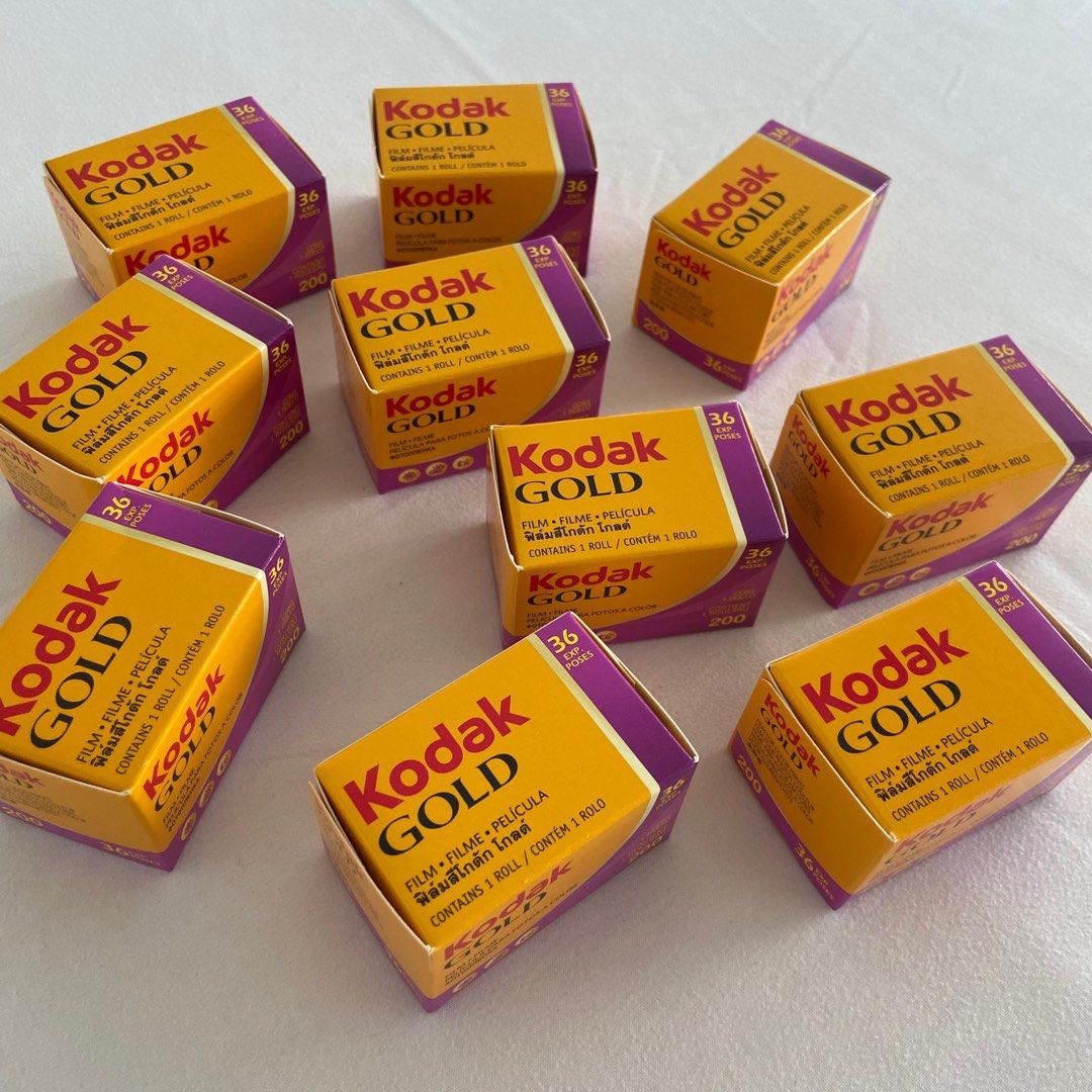 Kodak Gold Film Roll (Category: Other Photography Accessories) located in Manila. Submitted by shop.sha (Listing ID 1218233988, Image 1). Description: ~ 36 exposures ~ expiration: Jan 2024 ~ ₱ 1000 per roll ~ cold stored.