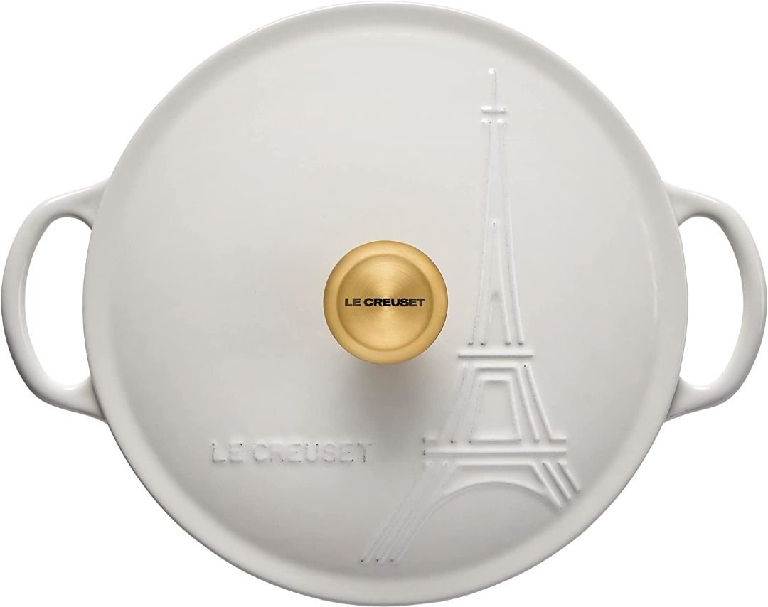 Le Creuset Eiffel Tower Collection Enameled Cast Iron Signature Cocotte