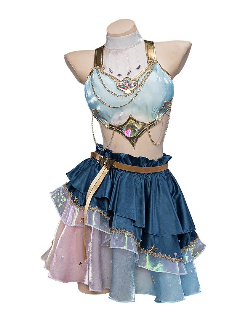 League of Legends/LOL - Ocean Song Seraphine Prestige Skin Cosplay