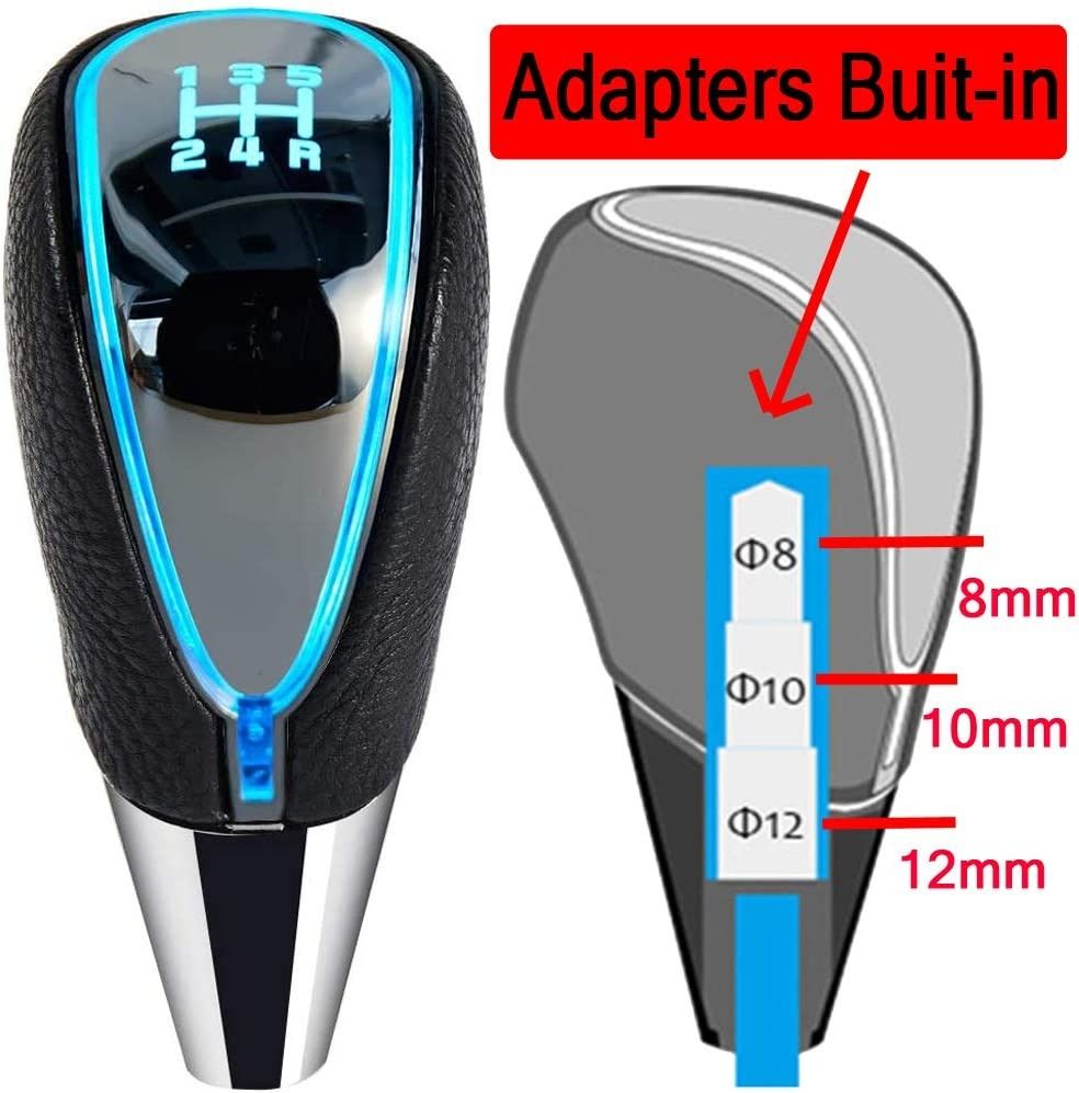 Led 5 store speed shift knob
