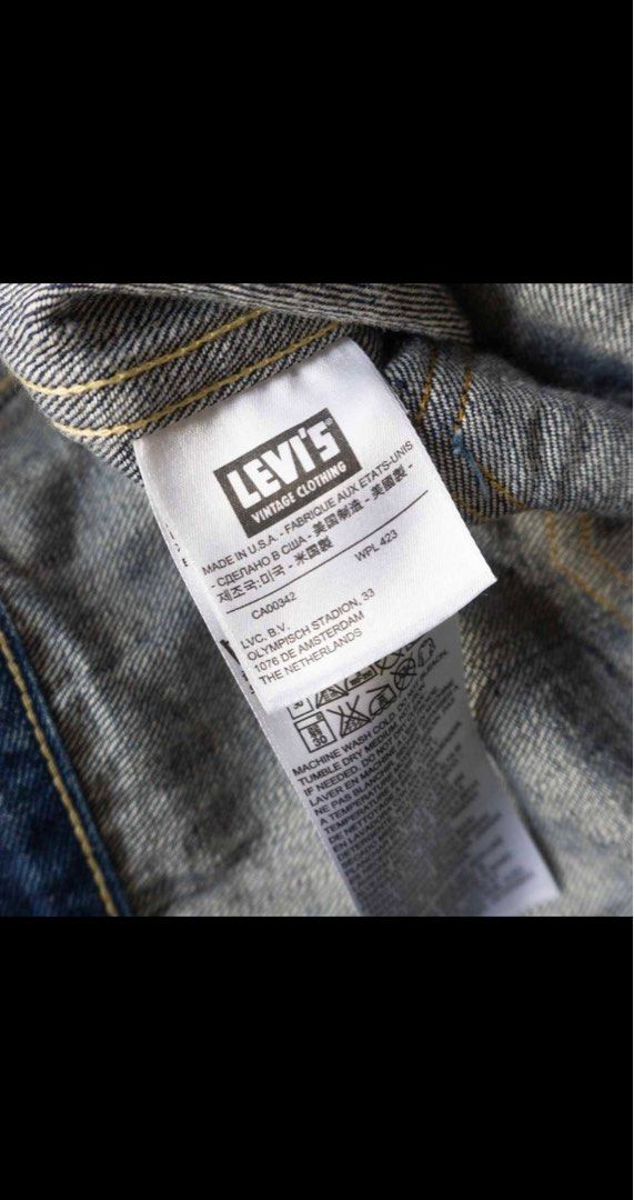 欲しいの LEVI 【LVC】506XX LEVIS 1st 1 濃紺 DENIM USA製 BIG BIG E