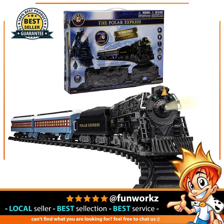 Lionel Polar Express Ready to Play Train Set track christmas xmas gift  present, Hobbies & Toys, Toys & Games on Carousell