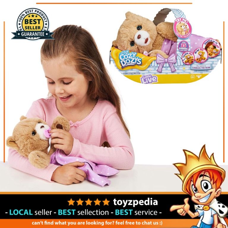 Little live pets top cozy dozy bear