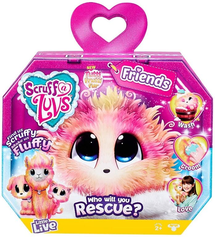 Little Live Scruff a Luvs Plush Mystery Rescue Pet Tutti Fruitti Hobbies Toys Toys Games on Carousell