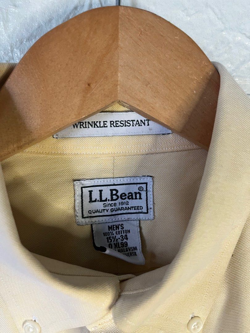 L.L BEAN POLO LONGSLEEVES, Men's Fashion, Tops & Sets, Formal ...