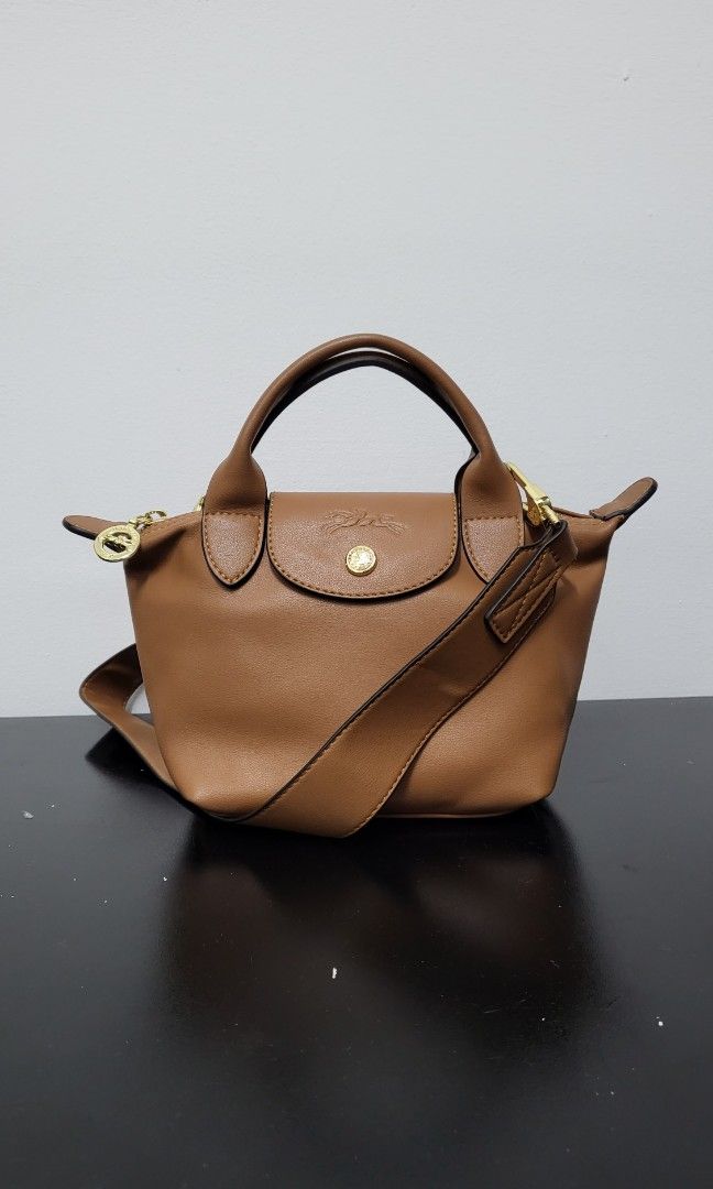 Longchamp hot sale leather bag