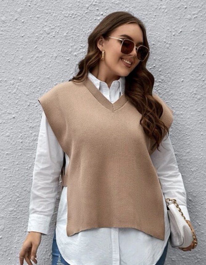 Loose Oversized Nude Vest Women S Fashion Coats Jackets And