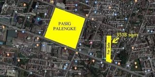 LOT FOR WAREHOUSE, COMMERCIAL FOR SALE!! URBANO VELASCO PINAGBUHATAN PASIG CITY