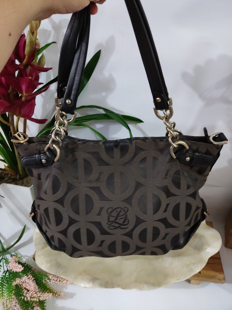 Louis Quatorze canvas mix kulit