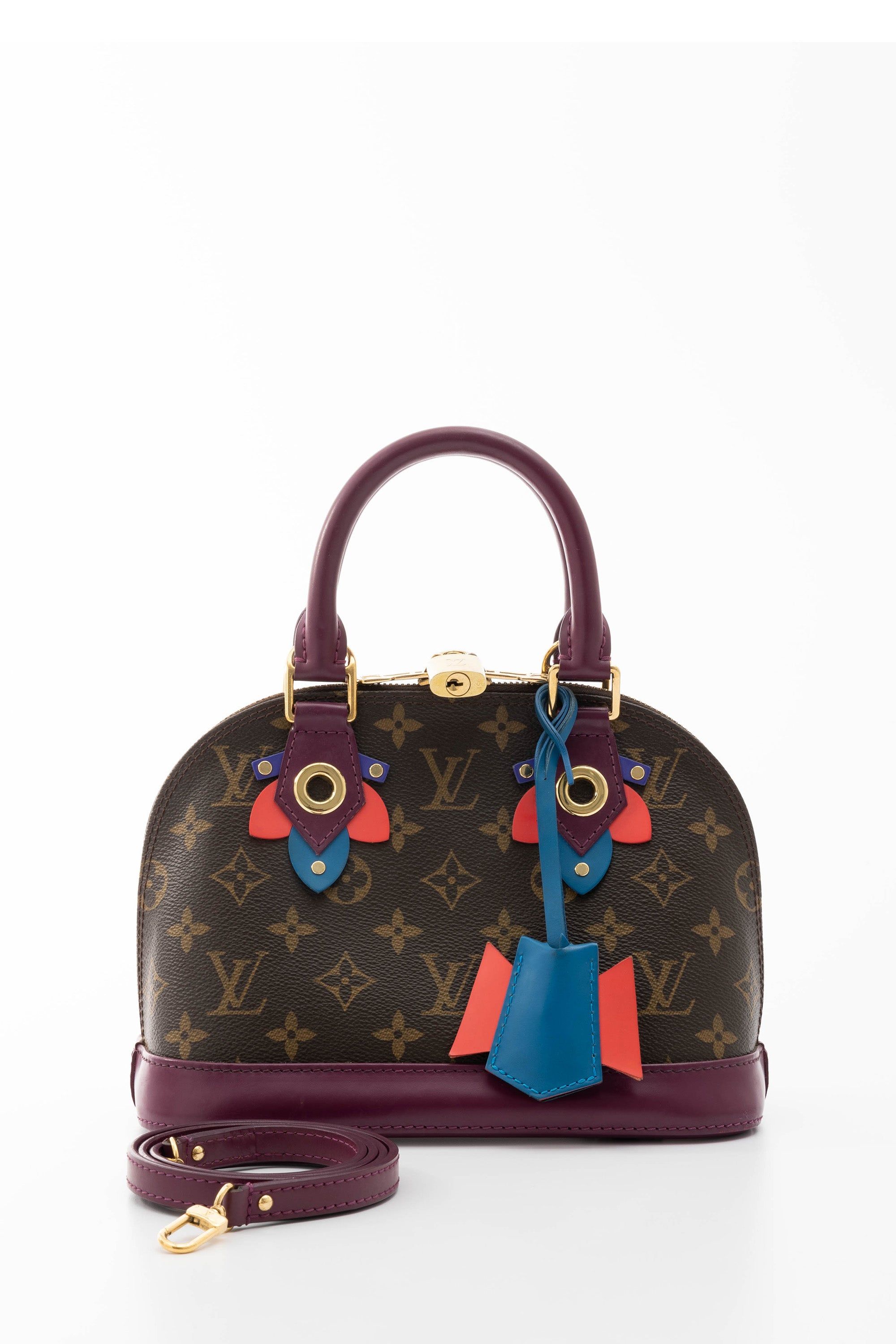 Louis Vuitton - Authenticated Alma Handbag - Leather Multicolour for Women, Very Good Condition