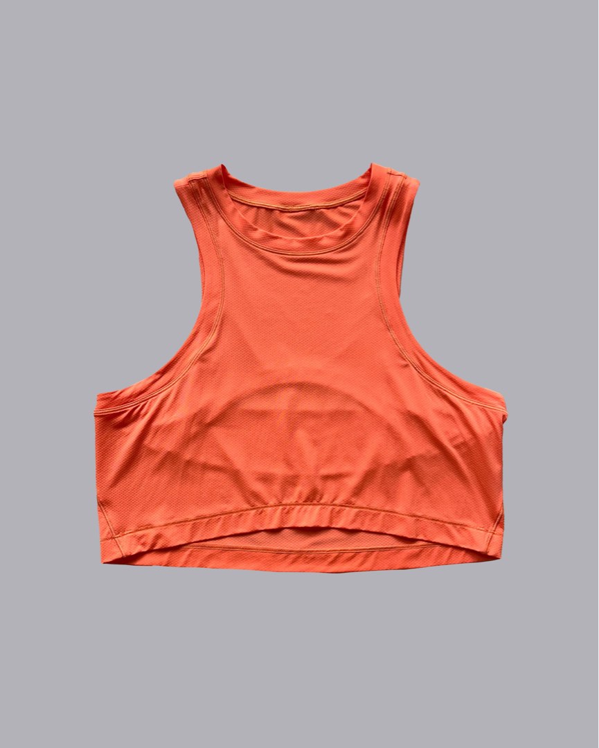 Open-Back Cropped Train Tank