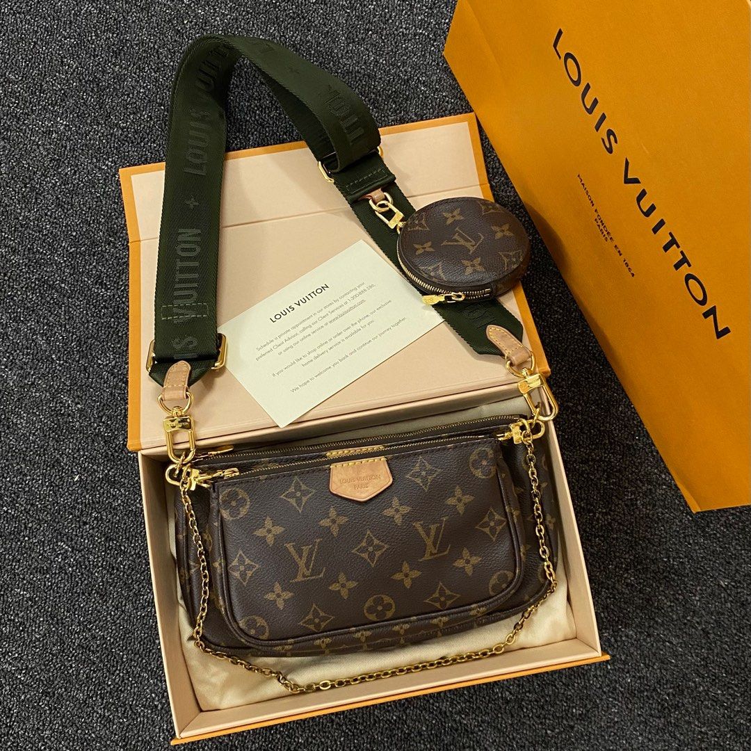 Multi Pochette Accessoires Monogram Empreinte Leather  Women  Handbags  LOUIS  VUITTON 