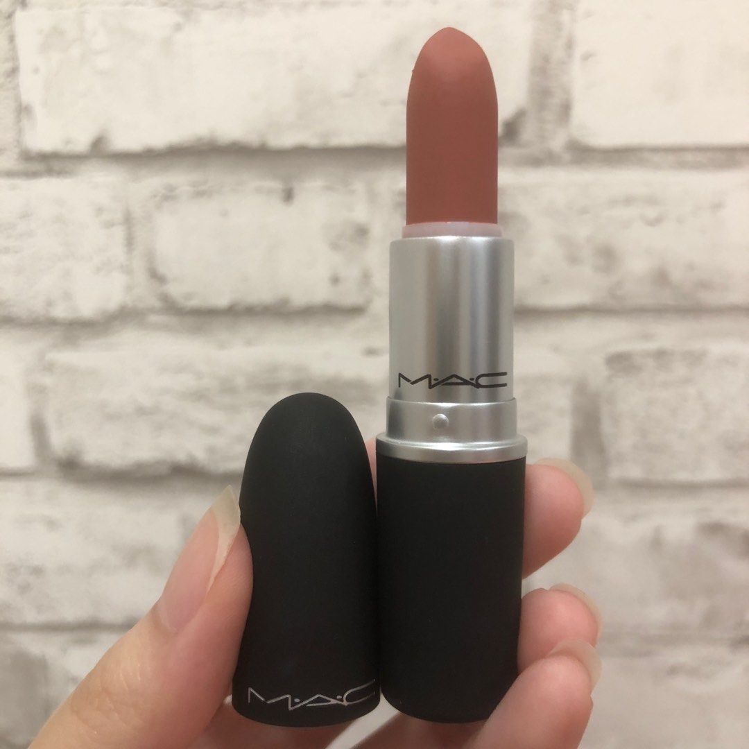 Mac Powder Kiss Lipstick 314 Mull It Over, Beauty & Personal Care