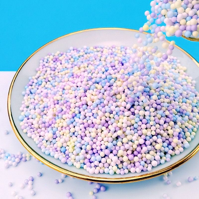 Macaron Colored Small Styrofoam Balls Gift Box Filler Foam Beads ...