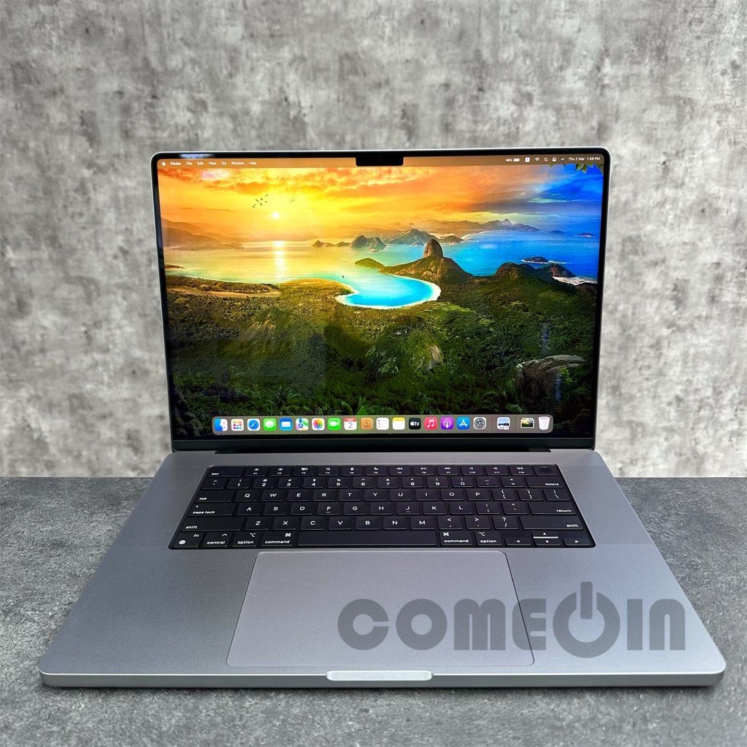 MacBook Pro 16-inch M1 Pro 16GB Ram 512GB SSD MK183ZP/A, 電腦＆科技, 手提電腦 ...