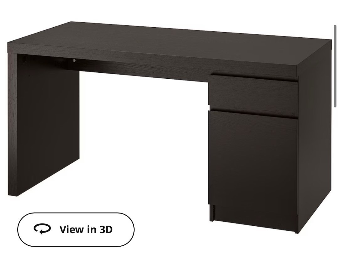 Computer Desk (Moving out tomorrow) Fast deal, Furniture & Home Living