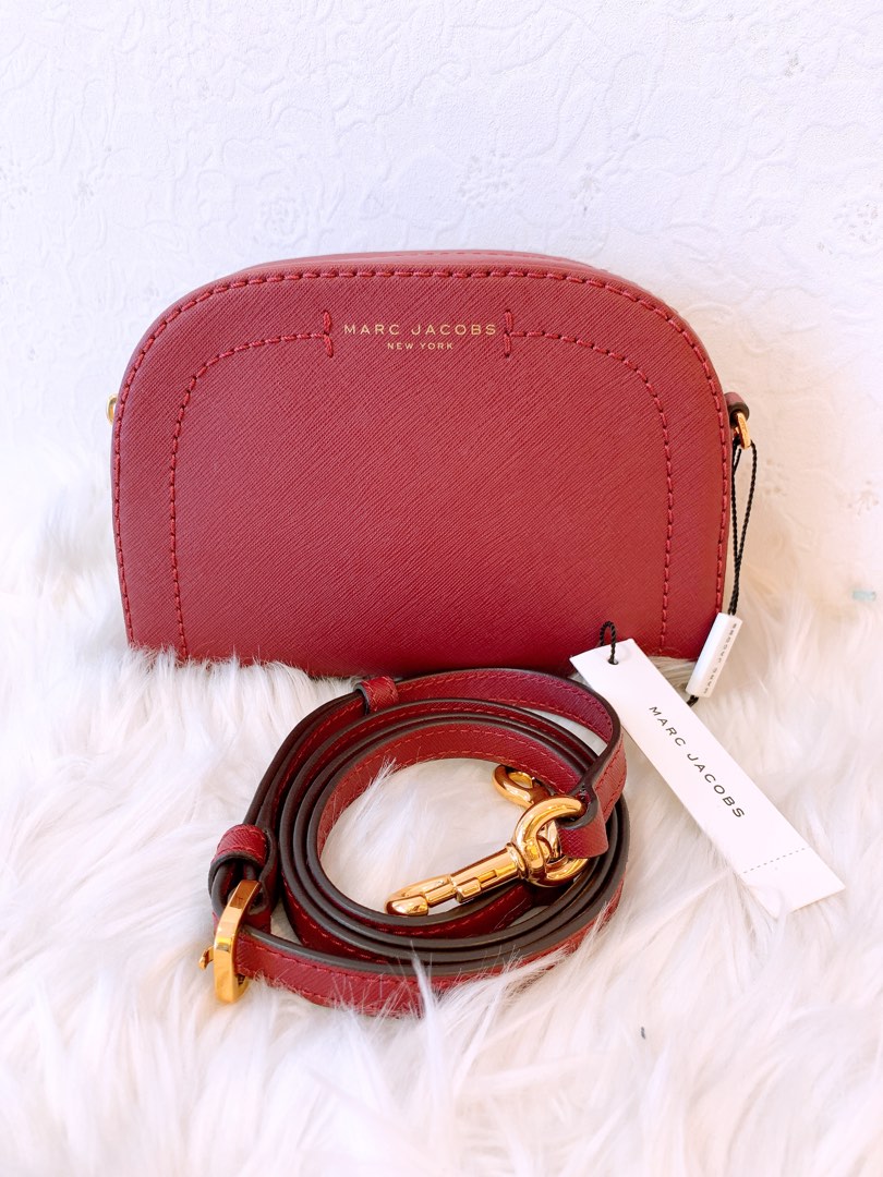 Marc Jacobs Playback Leather Crossbody Bag In Cotton