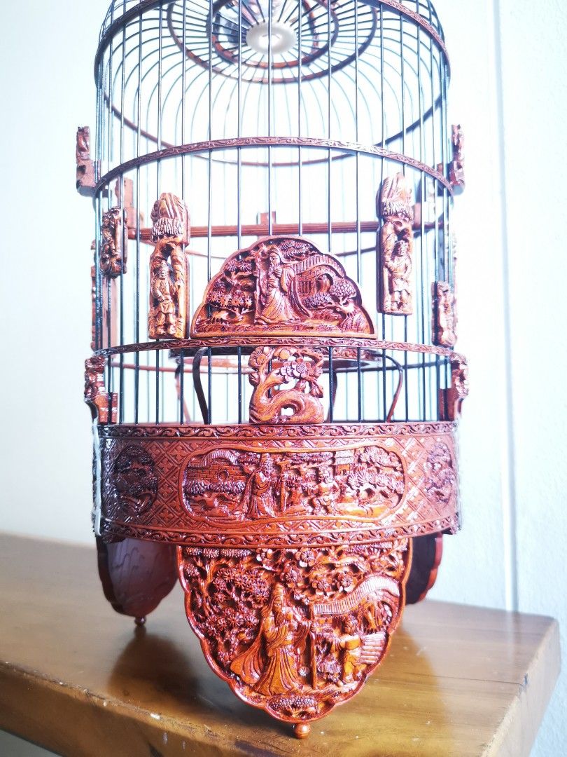Mata puteh bird cage accessories old man