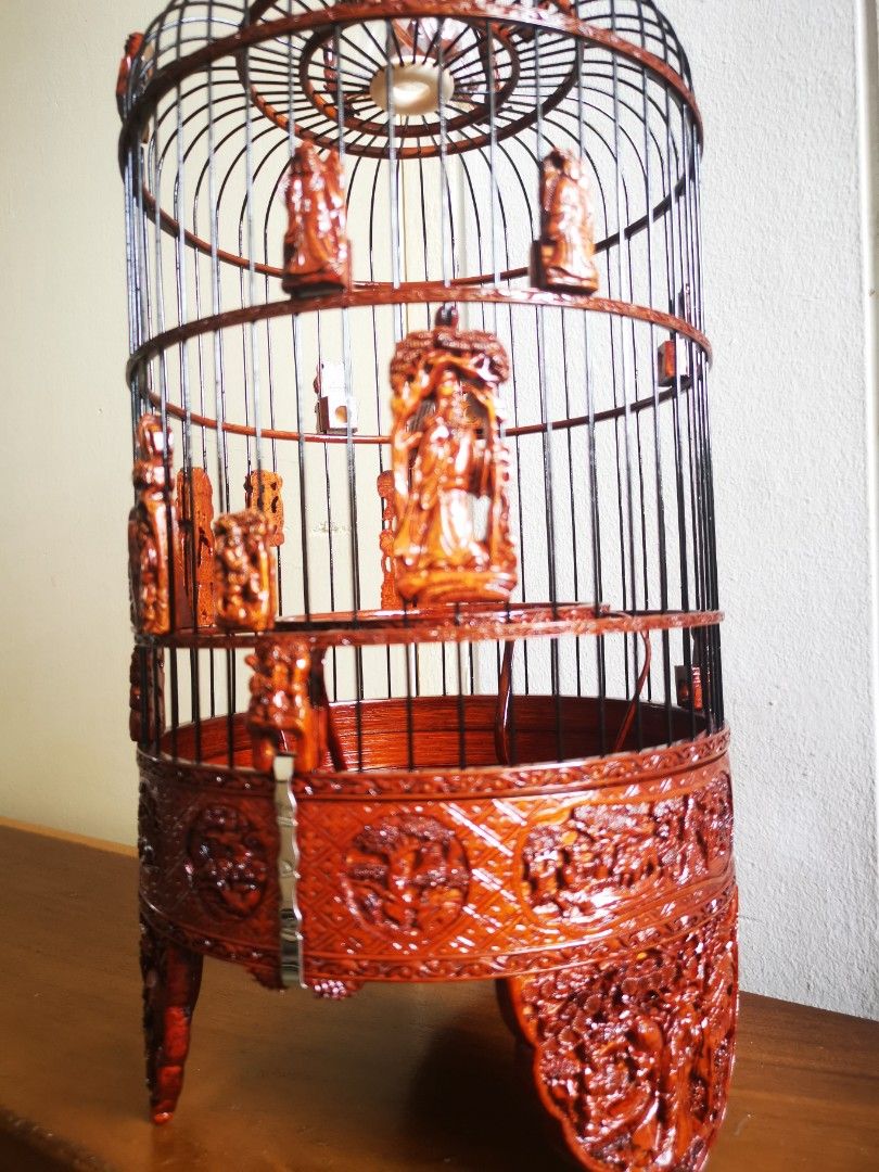 Mata puteh bird cage accessories old man