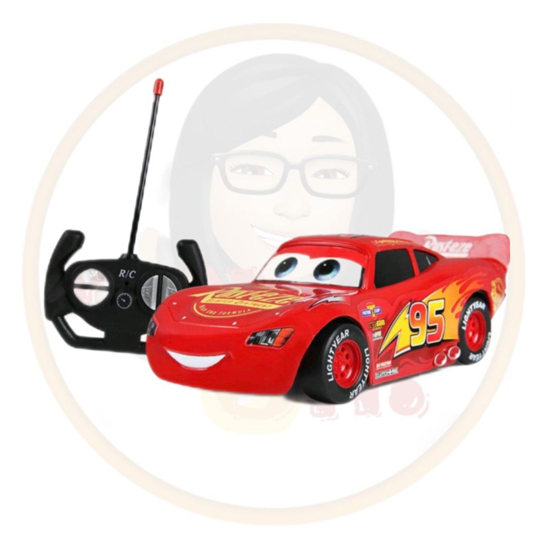 McQueen remote controlled car, Hobbies & Toys, Toys & Games on Carousell
