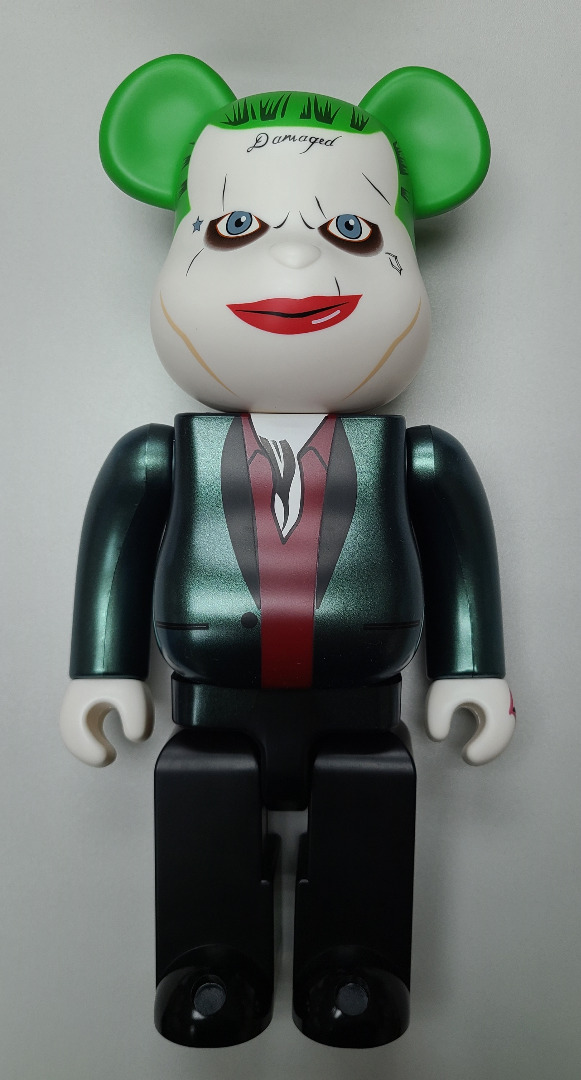 Medicom Bearbrick 400% Suicide Squad Joker Be@rbrick 小丑 ...