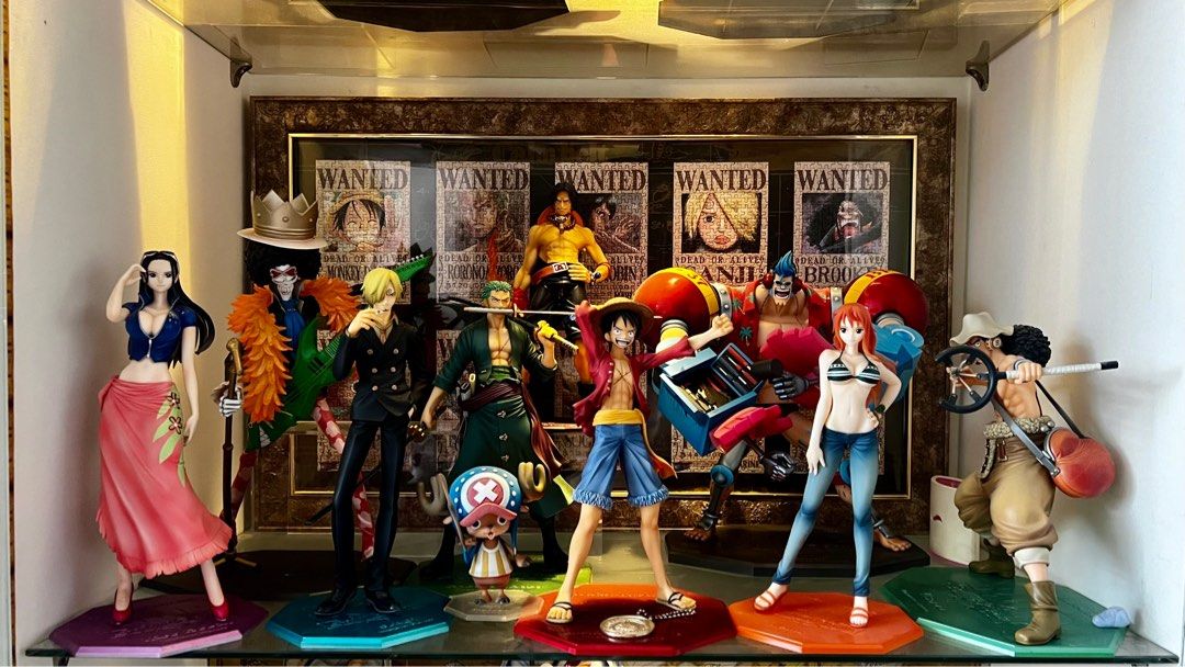 Megahouse One Piece POP Portrait of pirates Mugiwara Crew, Toys